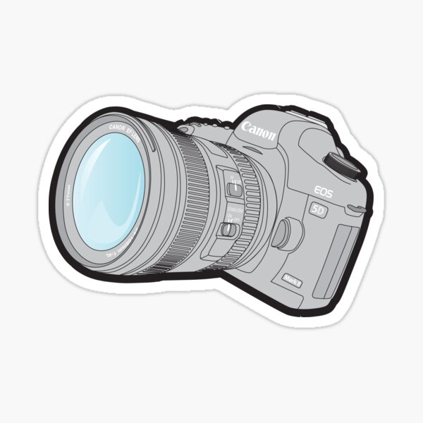 Canon 5DmkII Camera Sticker