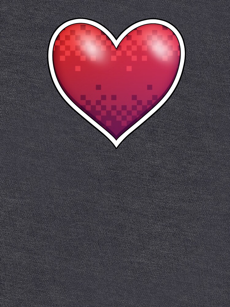 Thumbnail 5 of 5, Lightweight Sweatshirt, Heart of Pixels designed and sold by Rumblecade.