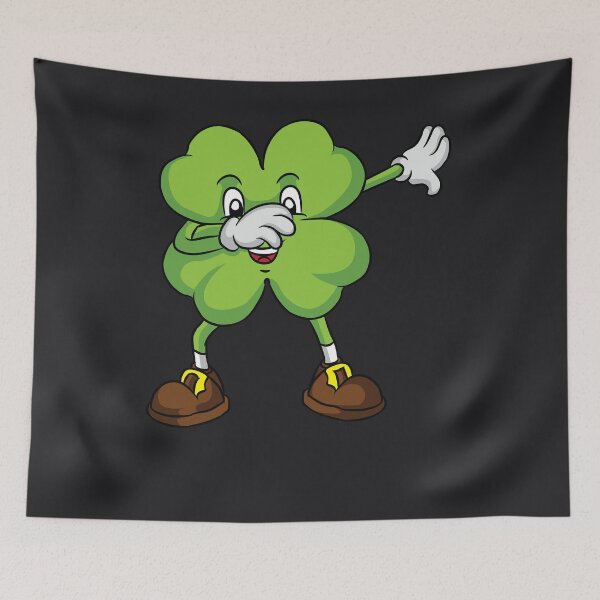 Item preview, Funny Dabbing Shamrock St Patricks Day Boys Girls Gift Art designed and sold by melsens.