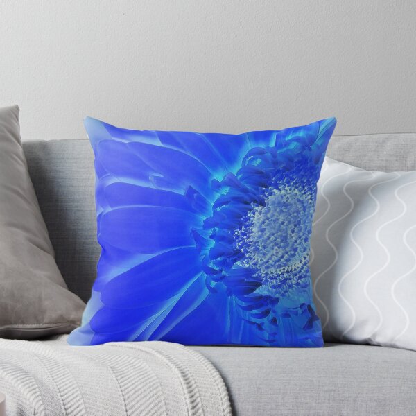 Item preview, electric blue gerbera designed and sold by feiermar.