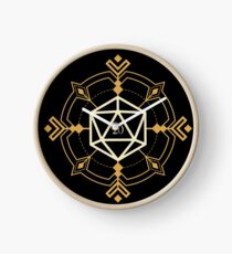 Reloj Dados mágicos esotéricos d20