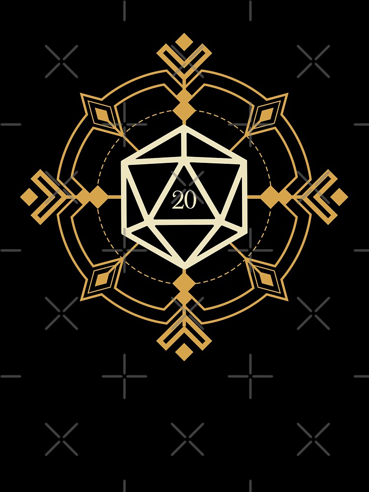 Magical Esoteric D Dice Baby One Piece By Pixeptional Redbubble