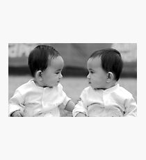 Conversation Photographic Print