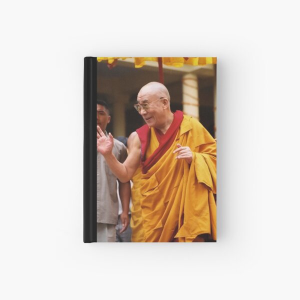 His Holiness. mcleod ganj. india Hardcover Journal
