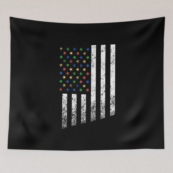 Item preview, American Flag Autism Awareness Day Autistic Gift designed and sold by Pubi.