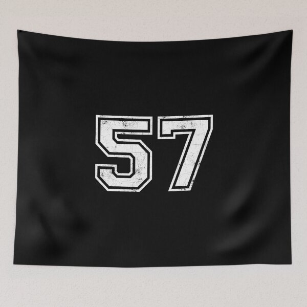 Item preview, 57 jersey jerseys number 57 jersey Sport designed and sold by THE SUPERIORS SHIRT SHOP.