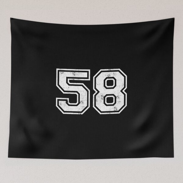 Item preview, 58 jersey jerseys number 58 jersey Sport designed and sold by THE SUPERIORS SHIRT SHOP.
