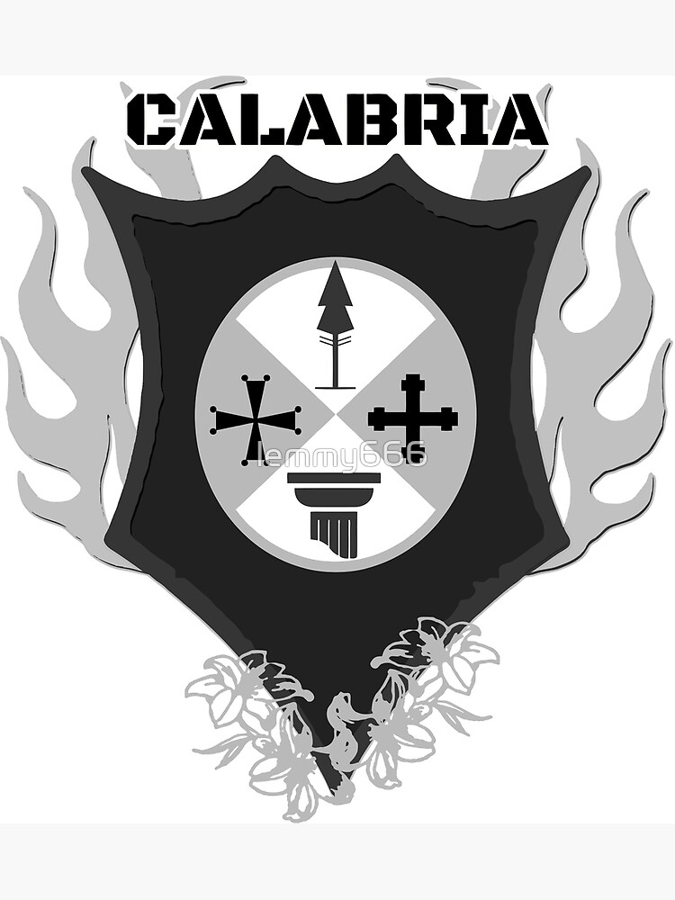 "Calabria - Italy - Coat of Arms" Poster by lemmy666 | Redbubble