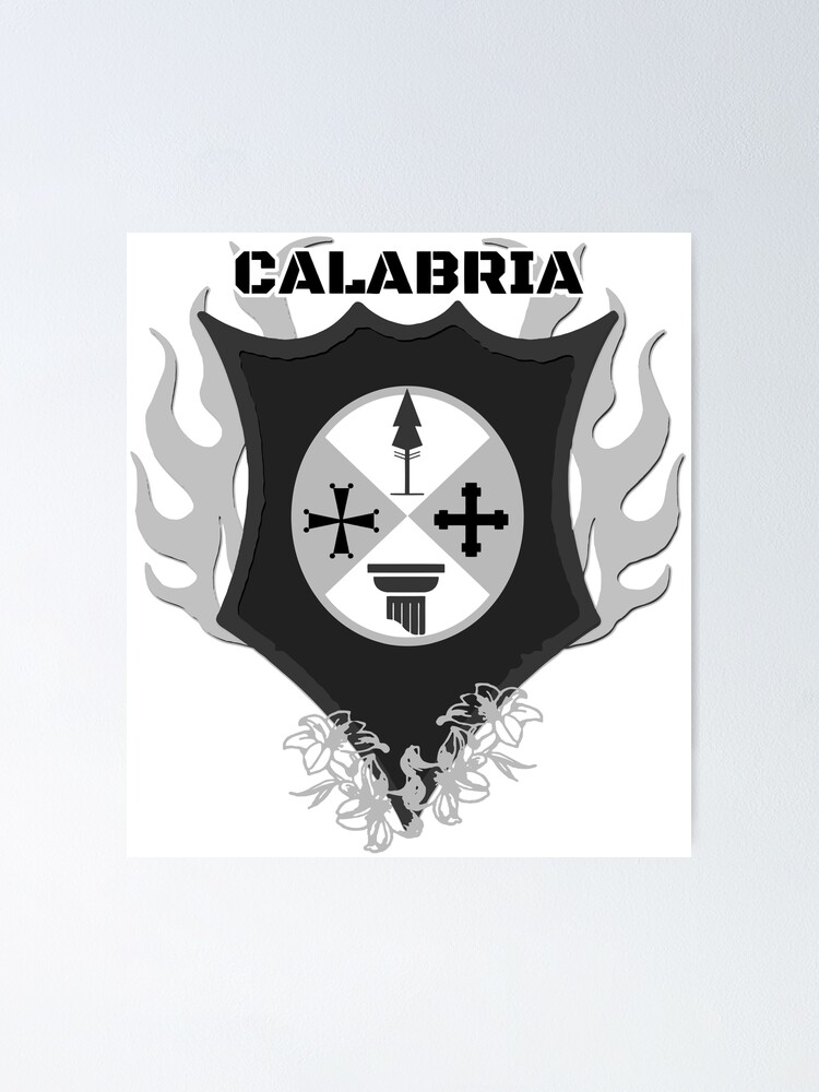 "Calabria - Italy - Coat of Arms" Poster by lemmy666 | Redbubble