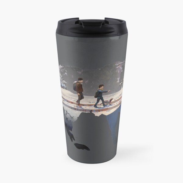 La vie est étrange 2 Wolf Brothers Winter Version Mug isotherme