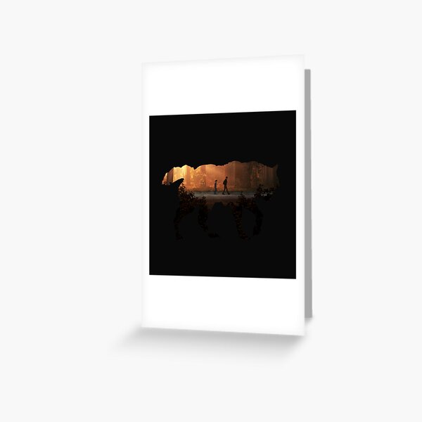 La vie est étrange 2 Frères loups Carte de vœux