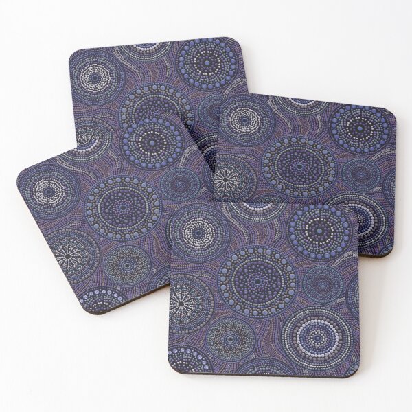 Item preview, Dot Art Circles Purples designed and sold by Nartissima.