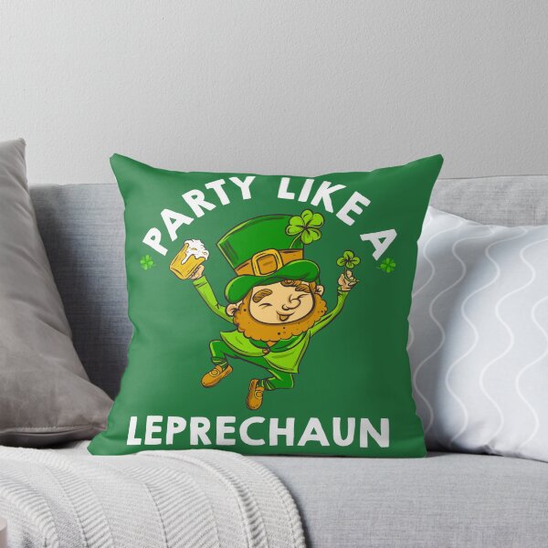 Item preview, Saint Patricks Day Leprechaun T Shirt Green Shamrock Tee designed and sold by Anumber1.