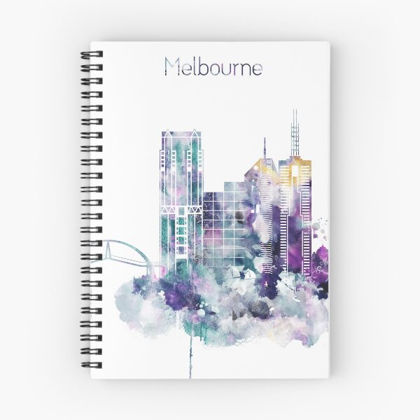 Artikelvorschau, Melbourne Skyline der Stadt entworfen und verkauft von DimDom.