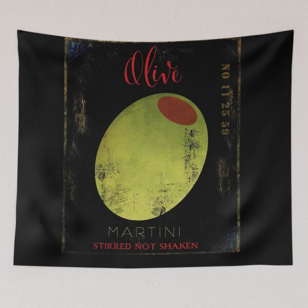 Artikelvorschau, Oliven-Martini II entworfen und verkauft von Sasha Art Gallery.