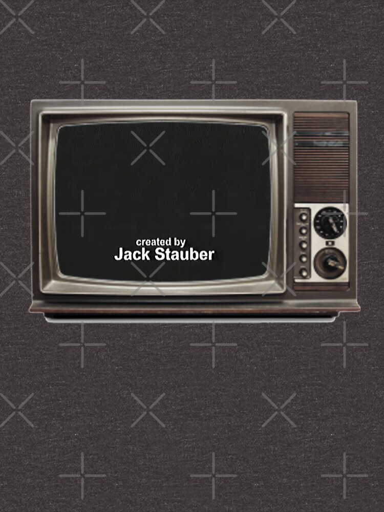 "created by jack stauber retro tv" Essential TShirt for Sale by