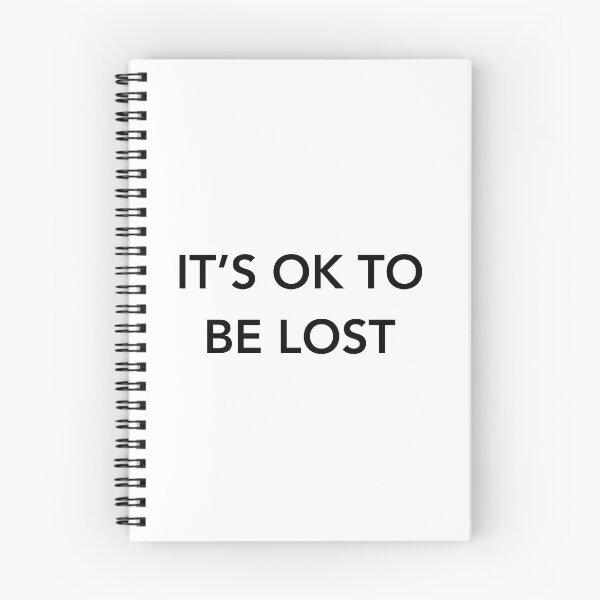 Item preview, IT'S OK TO BE LOST designed and sold by Lingo Shop.