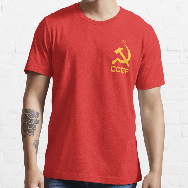 Soviet Union - Hammer and Sickle Red Star - Communism - CCCP Essential T-Shirt