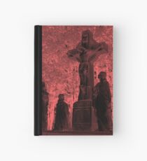 rood red Hardcover Journal