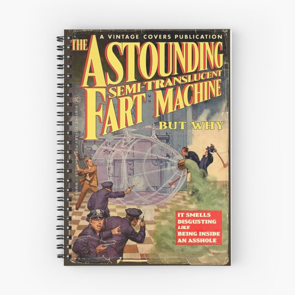 Item preview, The Astounding Semi-Translucent Fart Machine designed and sold by vintage-covers.