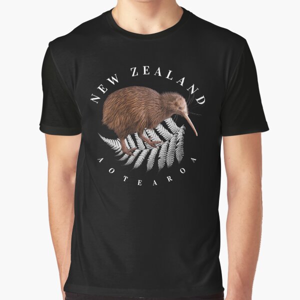 New Zealand Aotearoa Graphic T-Shirt