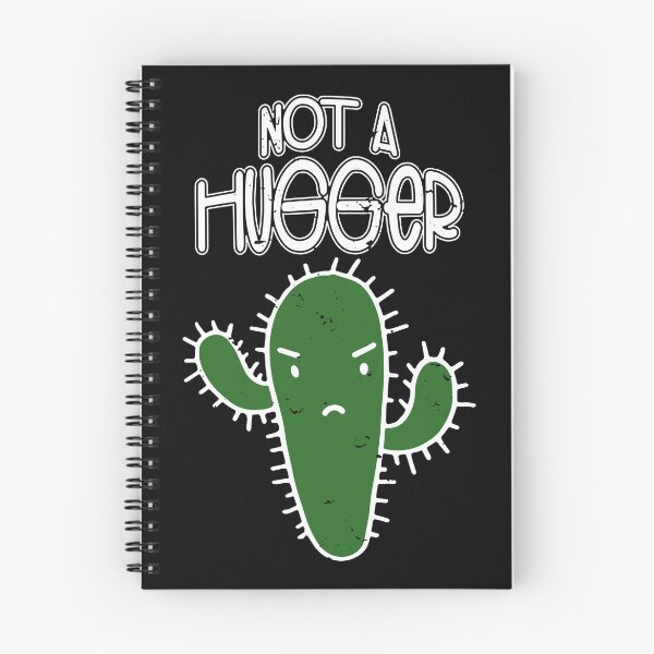 Item preview, Not a hugger Funny cactus designed and sold by Martina Mladenova.
