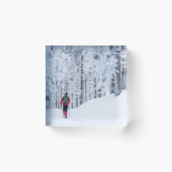 Item preview, winter landscape in the Bucegi mountains designed and sold by Olimpia Negura.