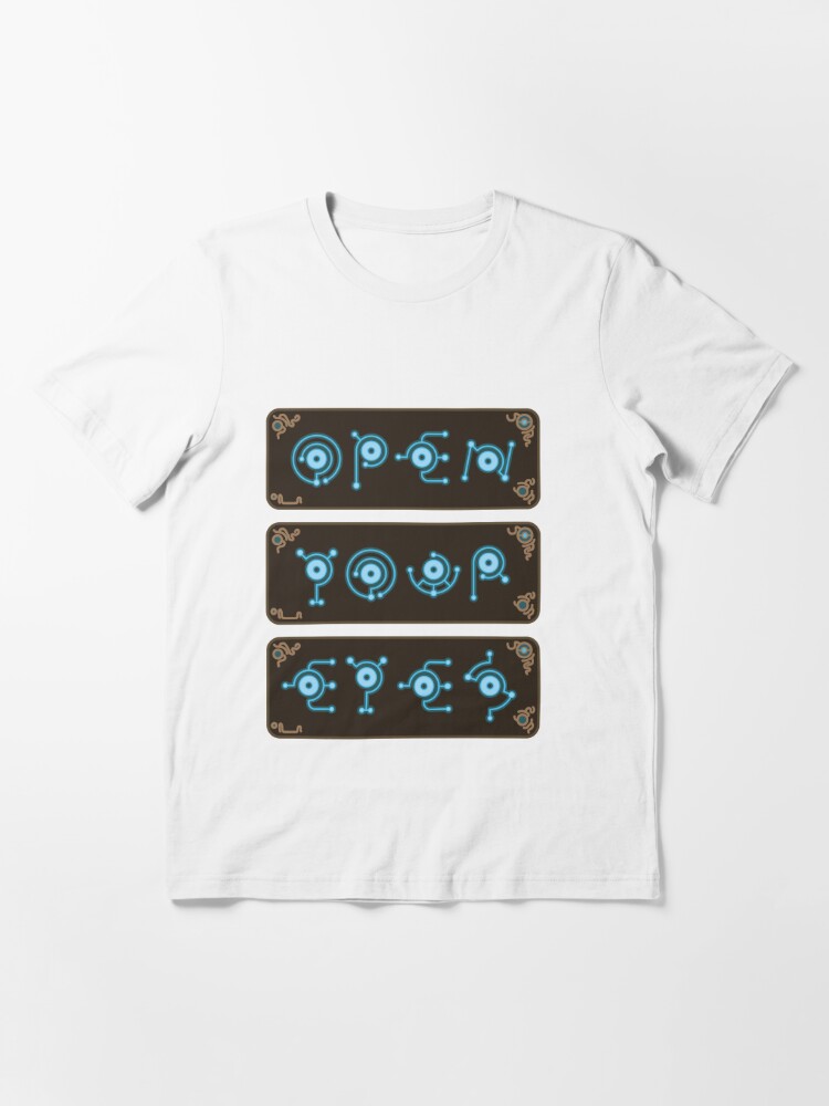 Unown Sheikah Font Activated T Shirt By Ellihanna Redbubble