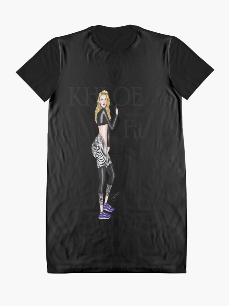 khloe kardashian black shirt