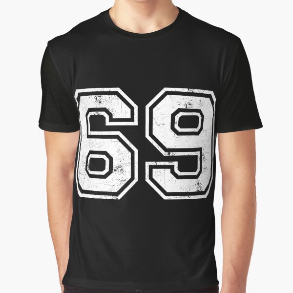 All Sports Fan Favorite Number #69 Jersey Premium T-Shirt
