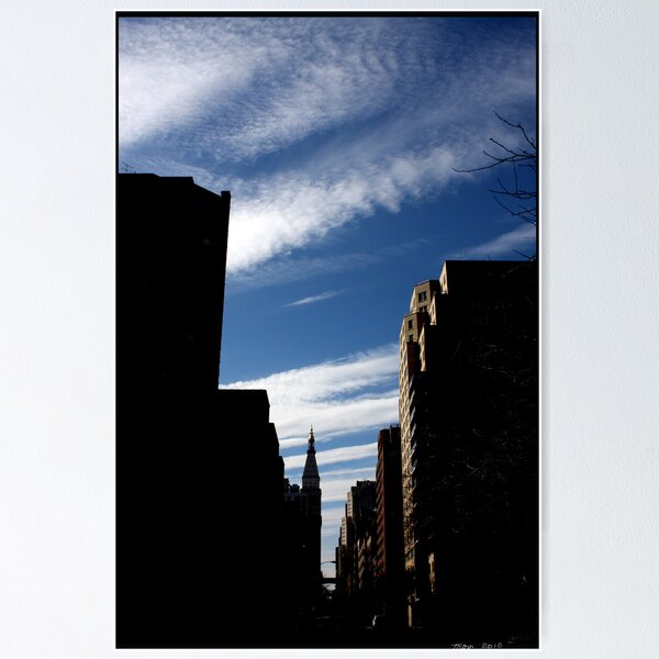 Artikelvorschau, sky over 24th st, nyc entworfen und verkauft von mark drago.