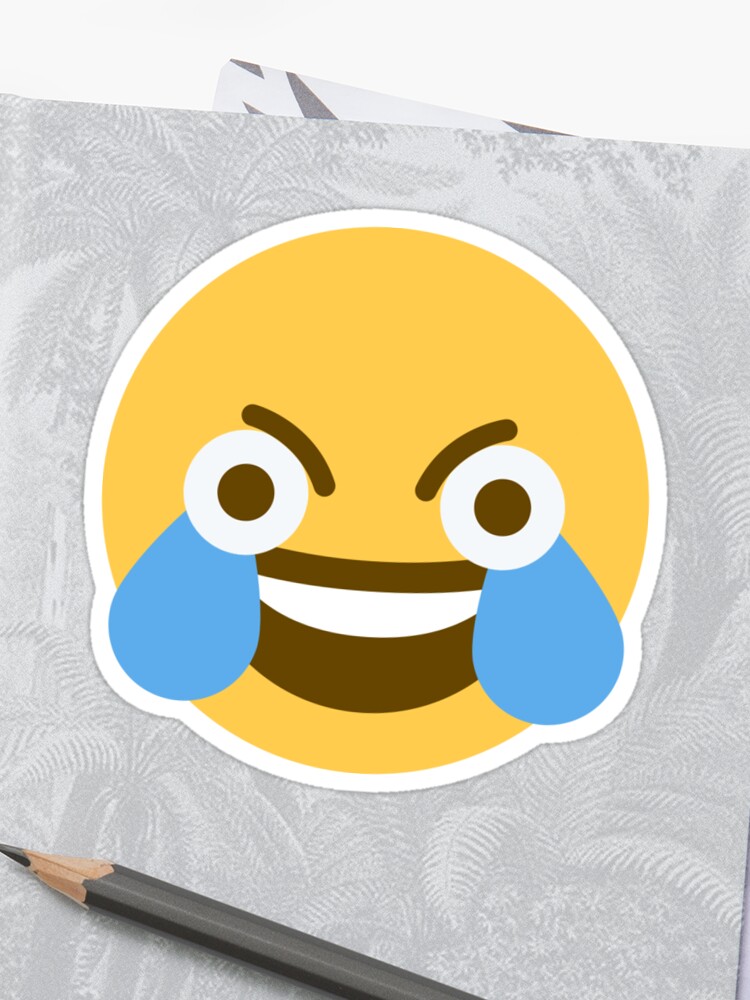 Discord Laughing Crying Emoji Open Eyes Meme Sticker By Ralex147