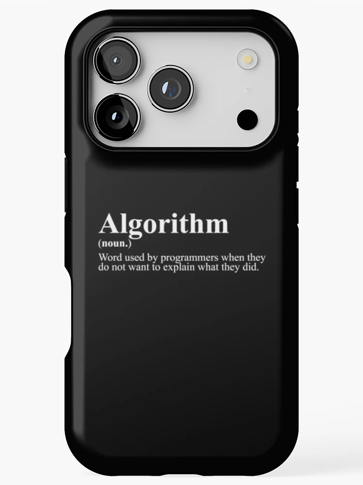 Thumbnail 1 of 4, iPhone Case, Algorithm Definition designed and sold by Evelyusstuff.