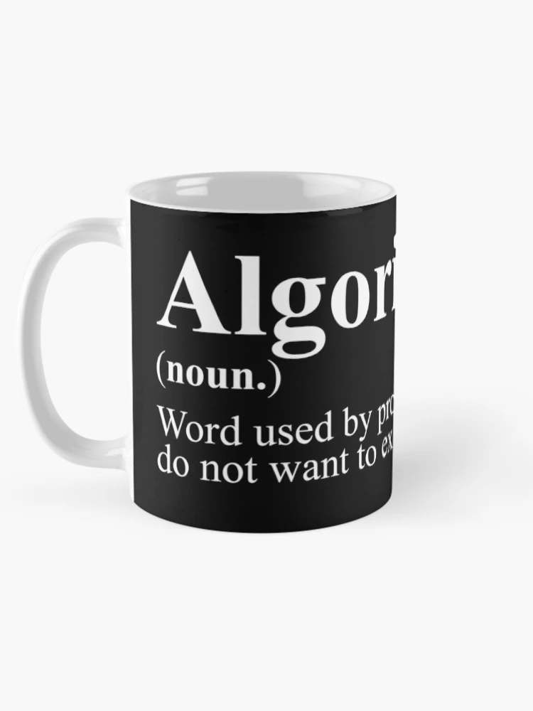 Thumbnail 5 of 6, Coffee Mug, Algorithm Definition designed and sold by Evelyusstuff.