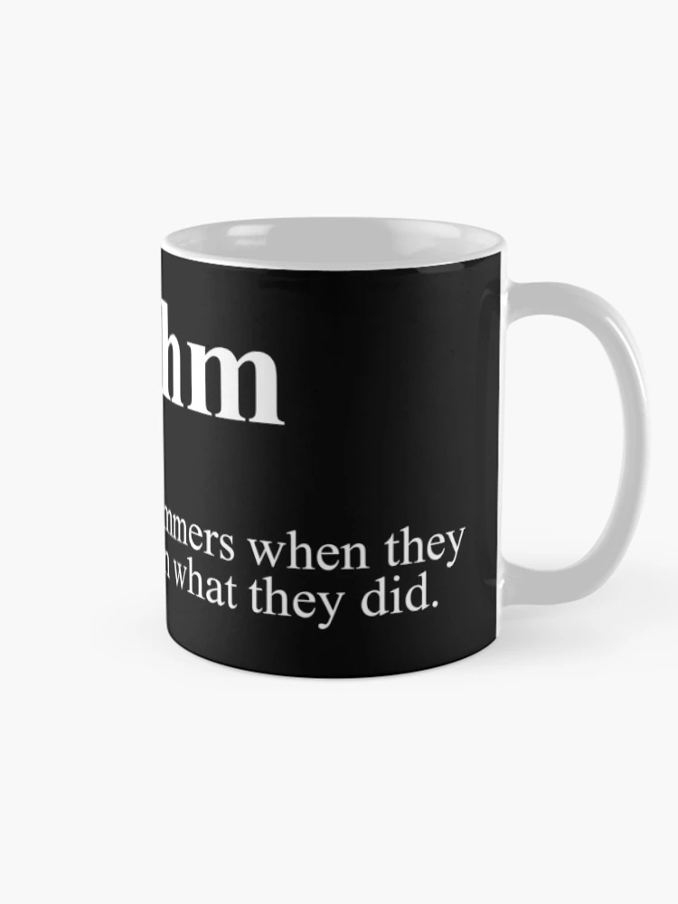 Thumbnail 3 of 6, Coffee Mug, Algorithm Definition designed and sold by Evelyusstuff.