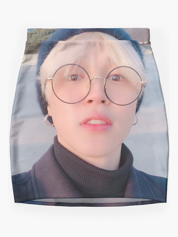 jimin - bts Mini Skirt for Sale by zeebanshee