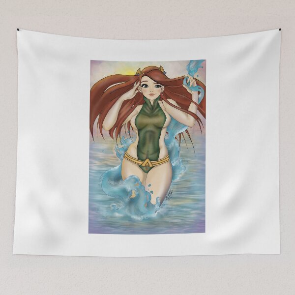 Item preview, Aqua girl designed and sold by Skeptique.