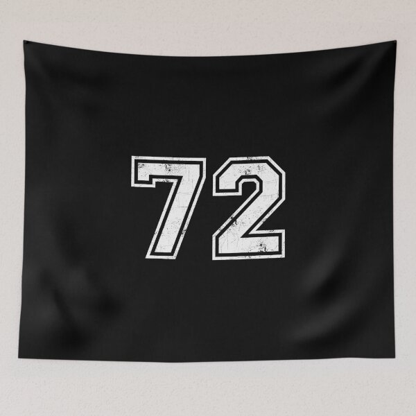 Item preview, 72 jersey jerseys number 72 jersey Sport designed and sold by THE SUPERIORS SHIRT SHOP.