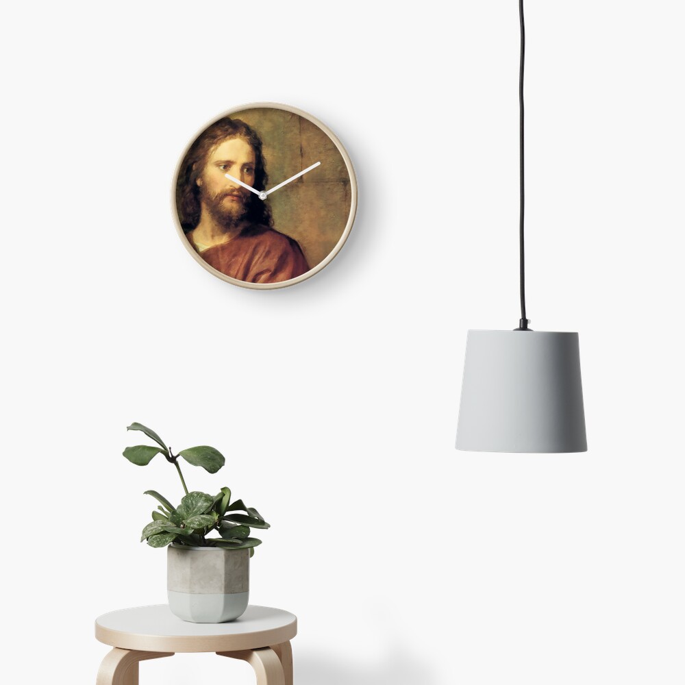 "Jesus Would You Look at the Time" Clock for Sale by lemonpies Redbubble