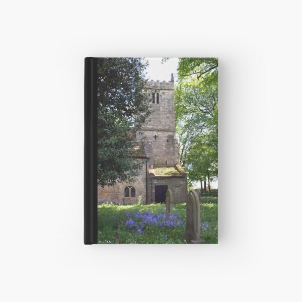 Kirk Bramwith Church in Spring Hardcover Journal