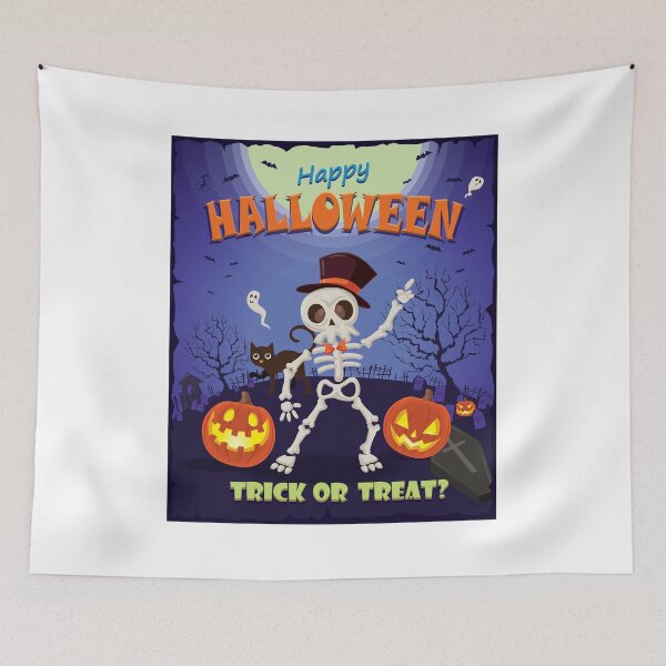 Item preview, Halloween Skull designed and sold by danielog199.