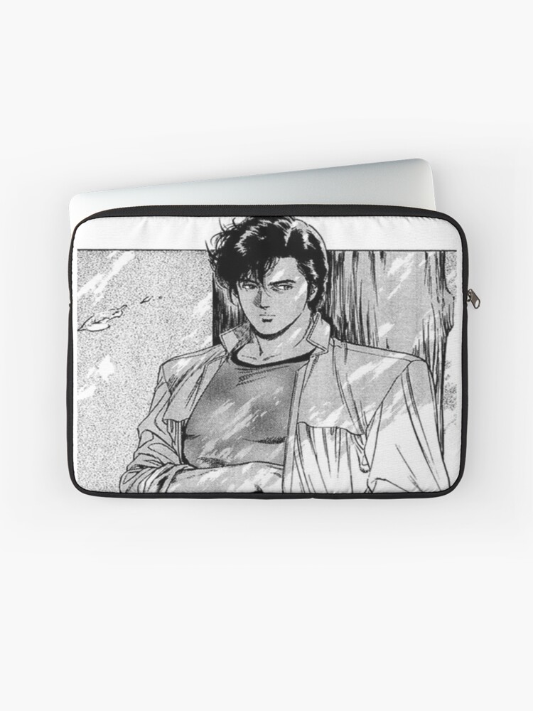 City Hunter Ryo Saeba Laptop Sleeve By Hitguners Redbubble