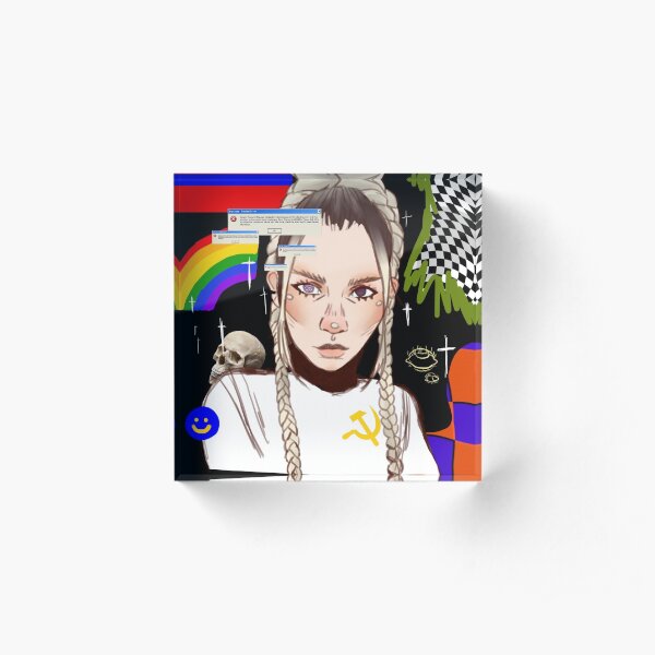Nastya Kreslina IC3PEAK Acrylic Block