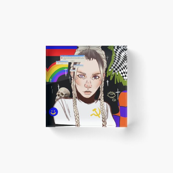 Nastya Kreslina IC3PEAK Acrylic Block