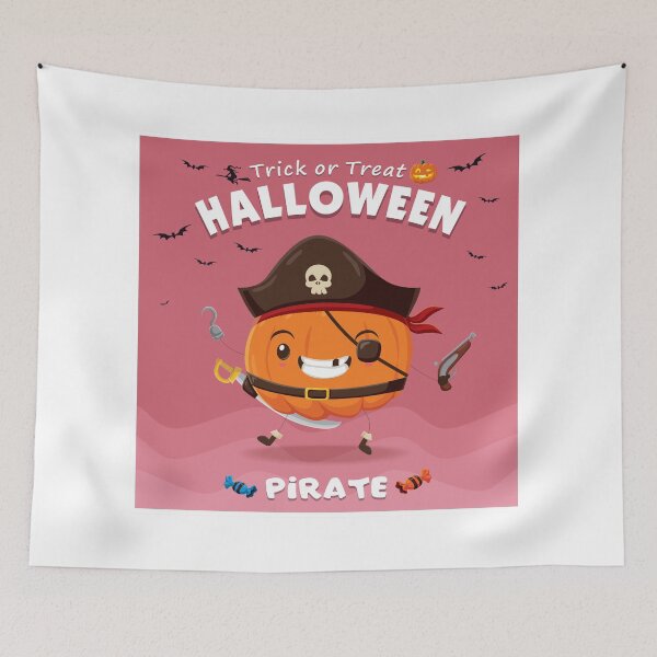 Item preview, Vintage Halloween Pirate 3 designed and sold by danielog199.