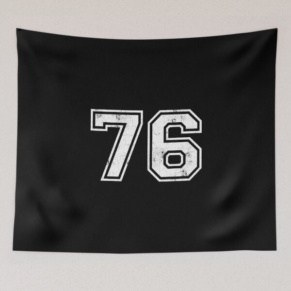 Artikelvorschau, 76 TRIKOT Trikots Nummer 76 Trikot Sport entworfen und verkauft von THE SUPERIORS SHIRT SHOP.