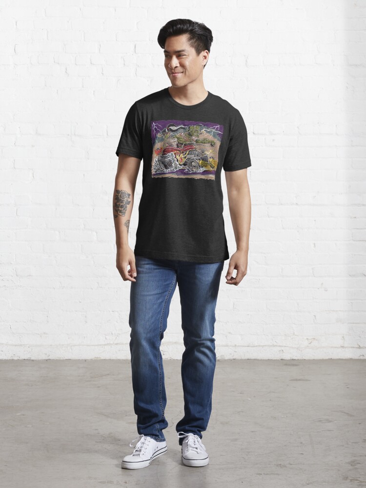 Thumbnail 5 of 7, Essential T-Shirt, LIGHTNING ROD designed and sold by George Webber.