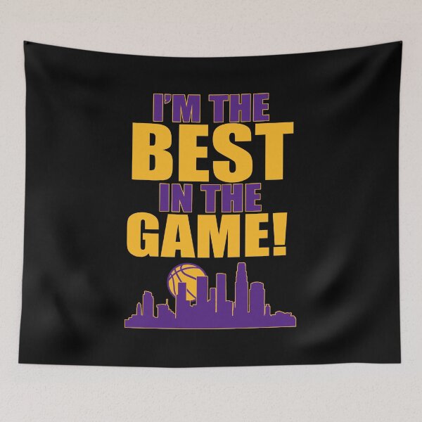 Item preview, LA Basketball - I Am The Best In The Game designed and sold by Ding-One.