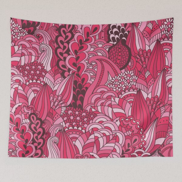 Item preview, Pink Paisley Pop Zen Tangle  #9 designed and sold by WandaStar.