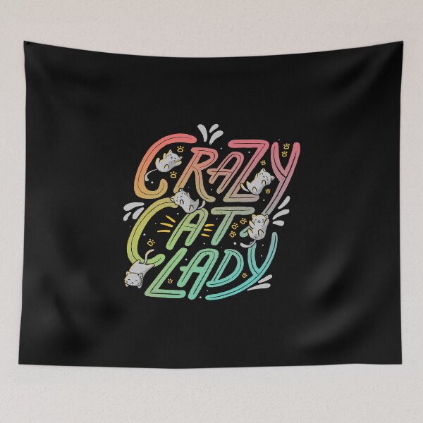 Item preview, Crazy Cat Lady designed and sold by Tobe Fonseca®.